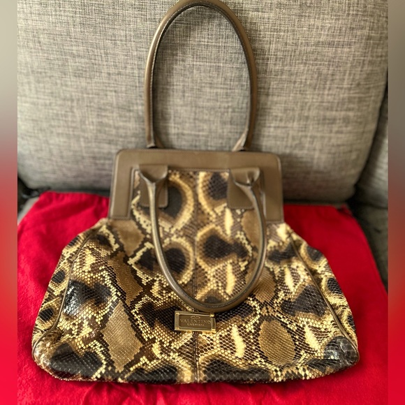 Valentino Garavani Genuine Python Purse - Picture 1 of 6